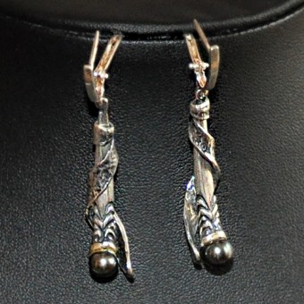 СРЕБЪРНИ ОБЕЦИ С РЕЧНА ПЕРЛА